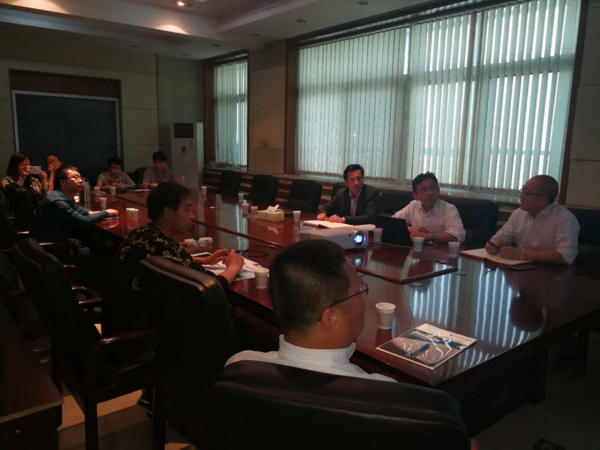 710公海和JFE的技术和市场团队访问煤矿机械设备制造厂3