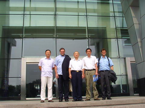2011年8月 710公海和德国迪林根钢铁共同访问客户